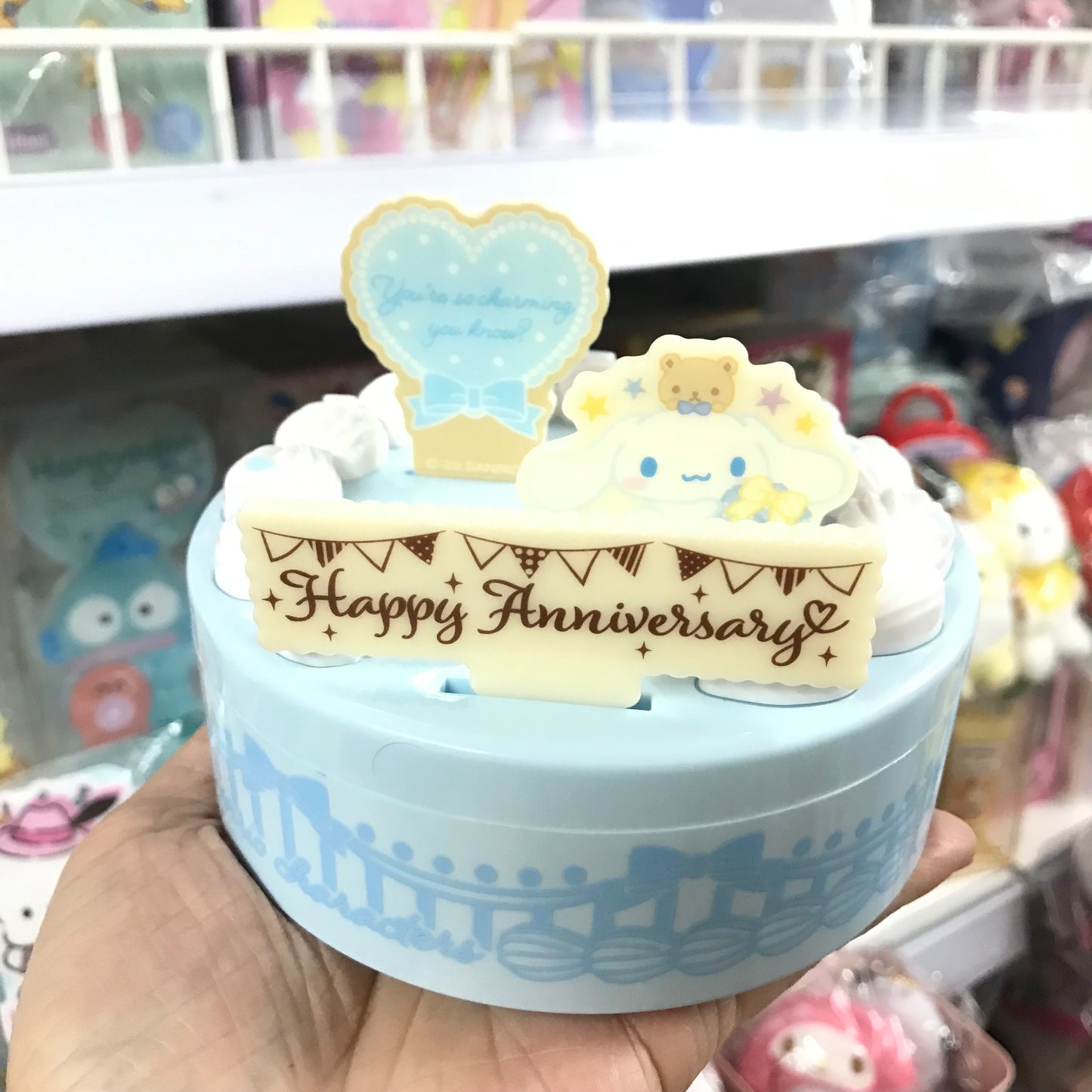 Sanrio 蛋糕造型立牌夾收納盒