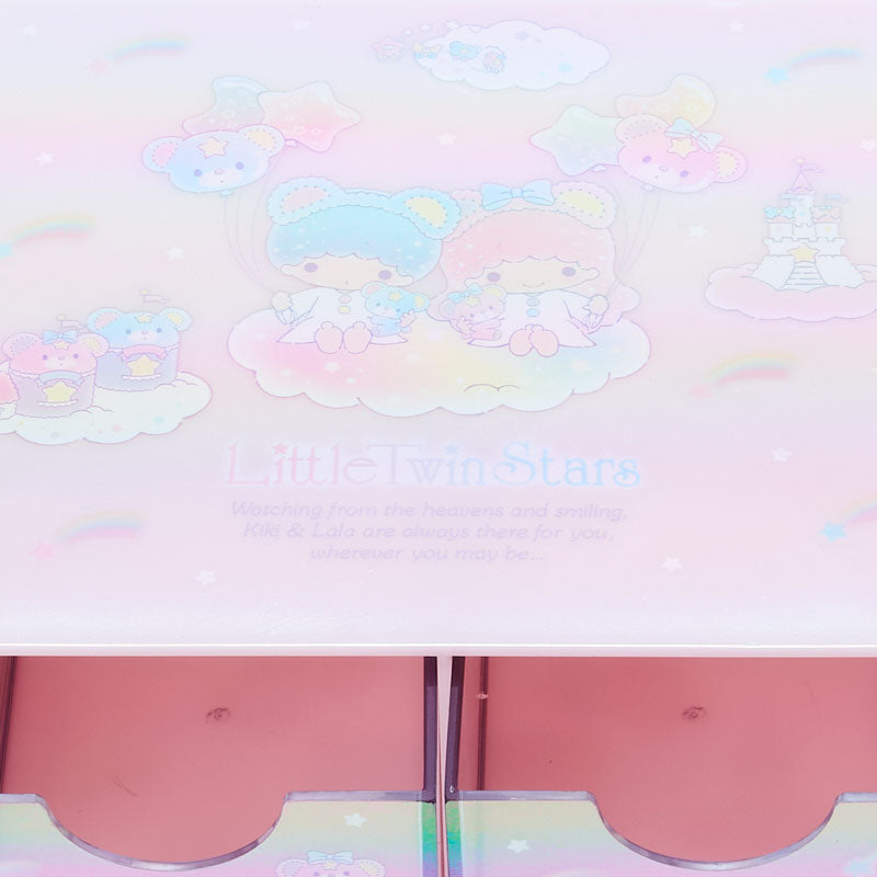 Little Twin Stars 幻彩3格櫃桶