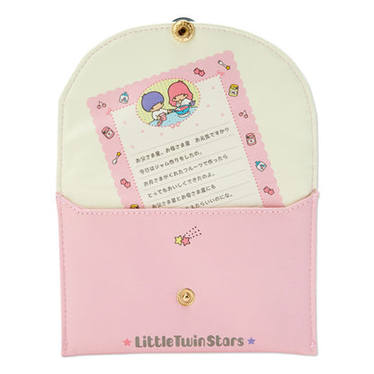 Little Twin Stars 懷舊信封造型皮製拉鍊袋