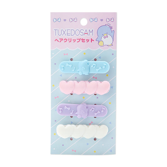 Tuxedosam 4個裝髮夾
