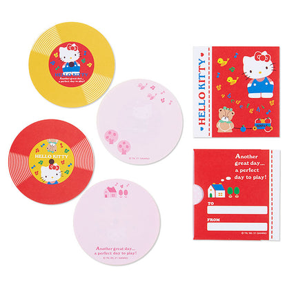 Hello Kitty 黑膠唱片造型Memo