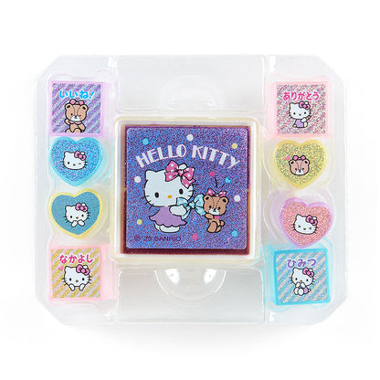 Hello Kitty 手提盒印仔套裝(細)