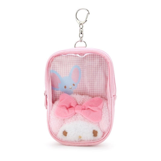 My Melody 公仔頭透明拉鍊袋