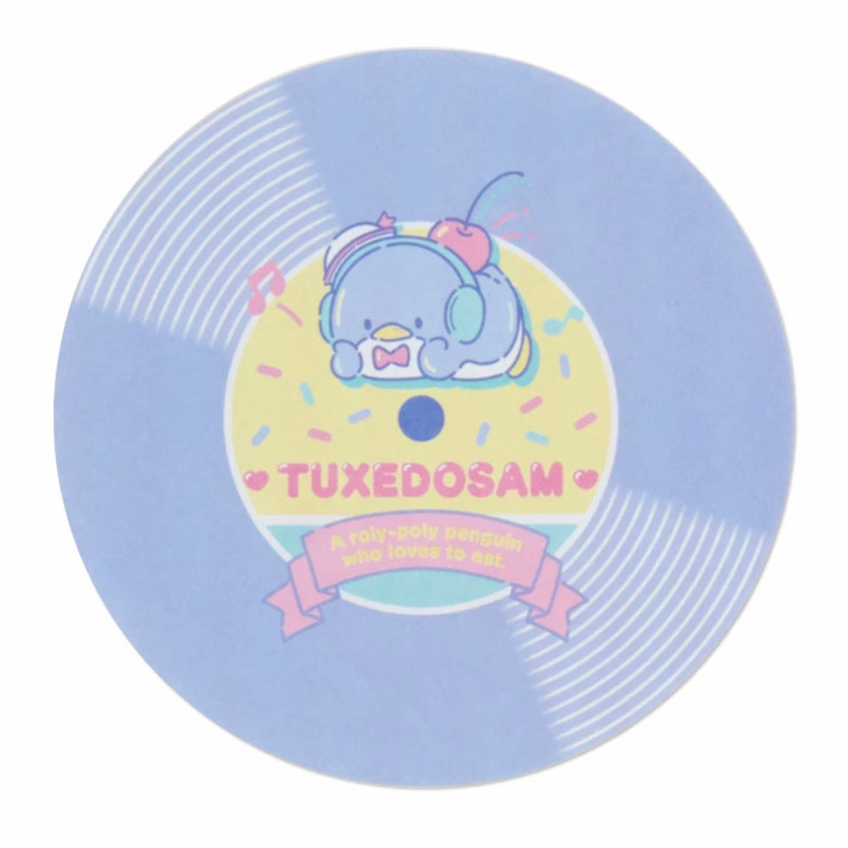 Tuxedosam 黑膠唱片造型Memo