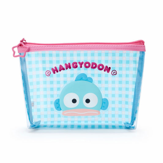Hangyodon 透明格仔拉鍊袋