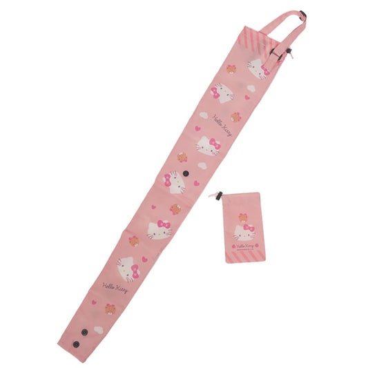Hello Kitty 兩用雨遮袋 直遮、縮骨遮適用