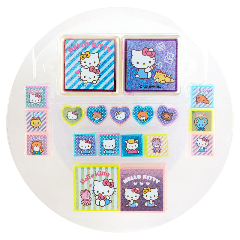 Hello Kitty 手提盒印仔套裝(大)