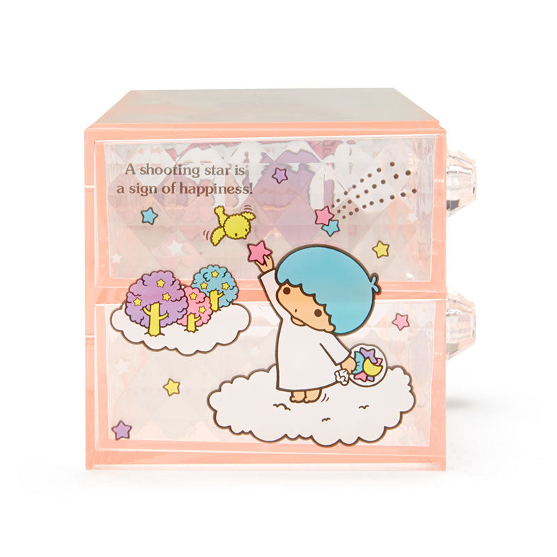 Little Twin Stars 透明雙層櫃桶