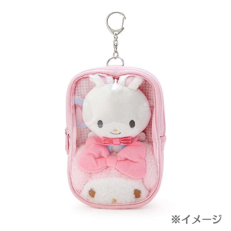 Hello Kitty 公仔頭透明拉鍊袋