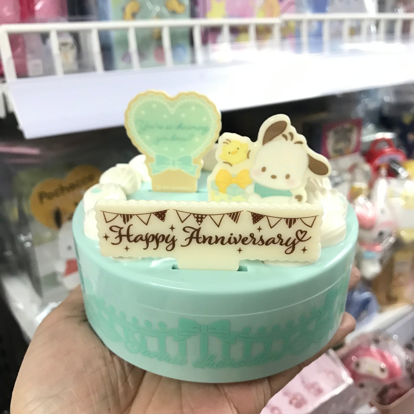 Sanrio 蛋糕造型立牌夾收納盒