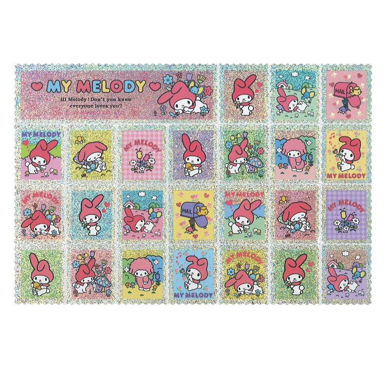 My Melody 郵票造型貼紙套裝
