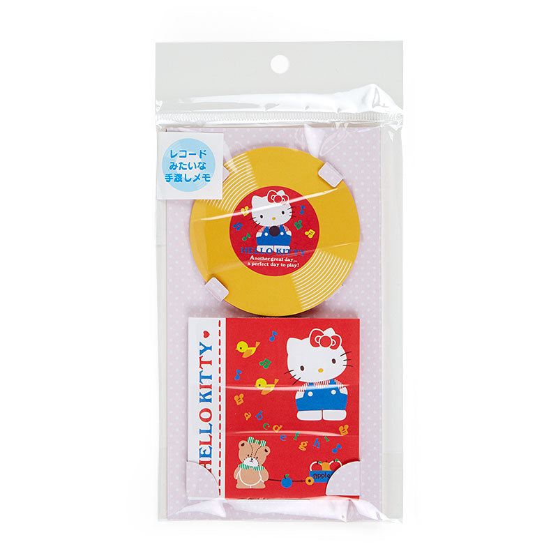Hello Kitty 黑膠唱片造型Memo