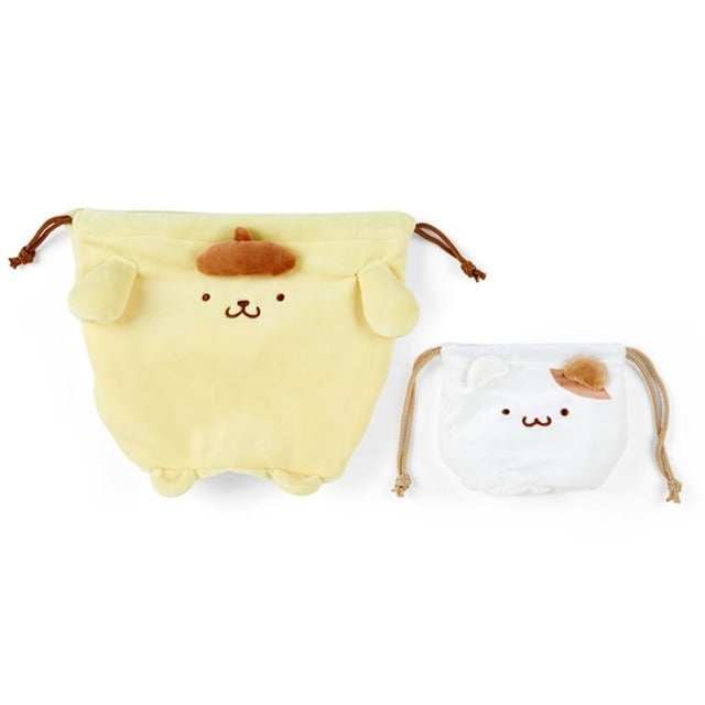 PomPomPurin 丸子系列兩個裝索袋