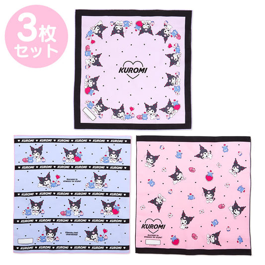Kuromi 3條裝手巾