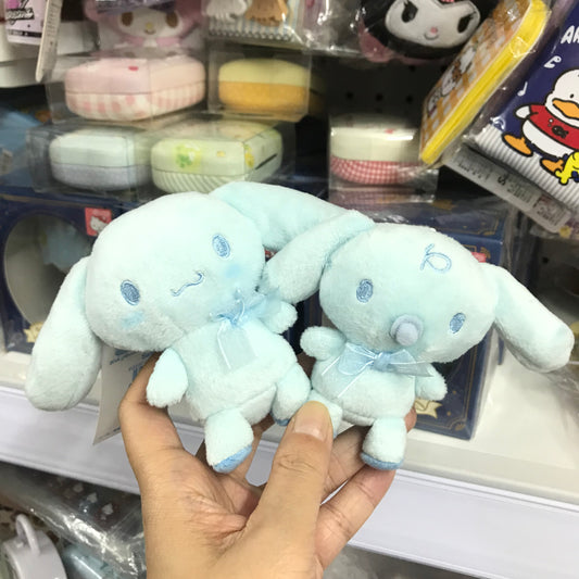Cinnamoroll & Milk BB藍色系列公仔掛件一對