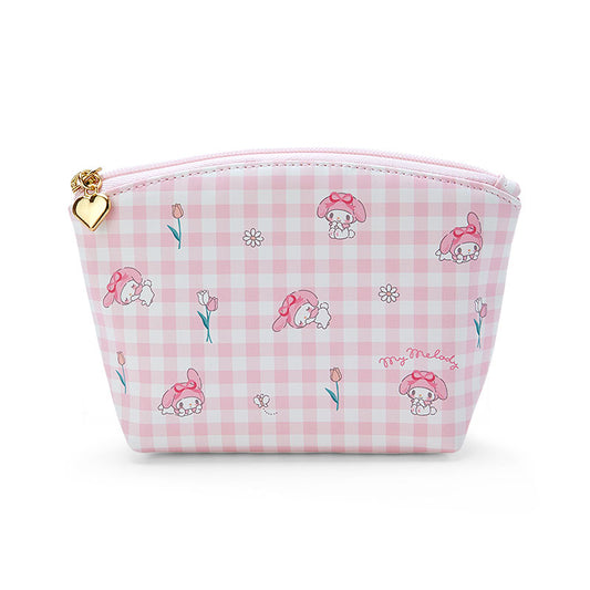My Melody 格仔皮製拉鍊袋