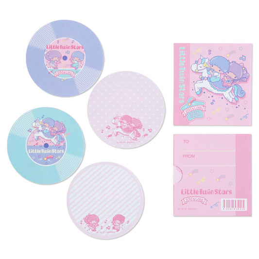 Little Twin Stars 黑膠唱片造型Memo
