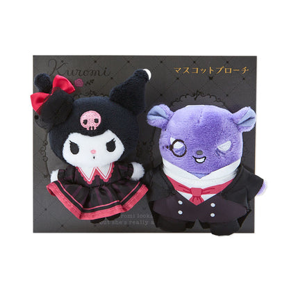 Kuromi 黑執事系列公仔扣針