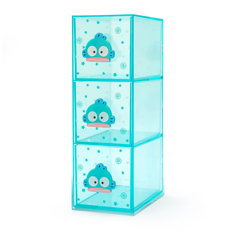 Hangyodon 透明3格櫃桶