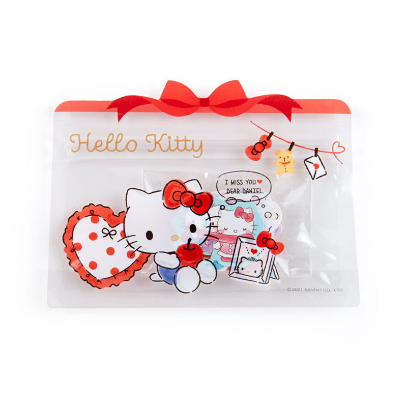 Hello Kitty 蝴蝶密實袋貼紙