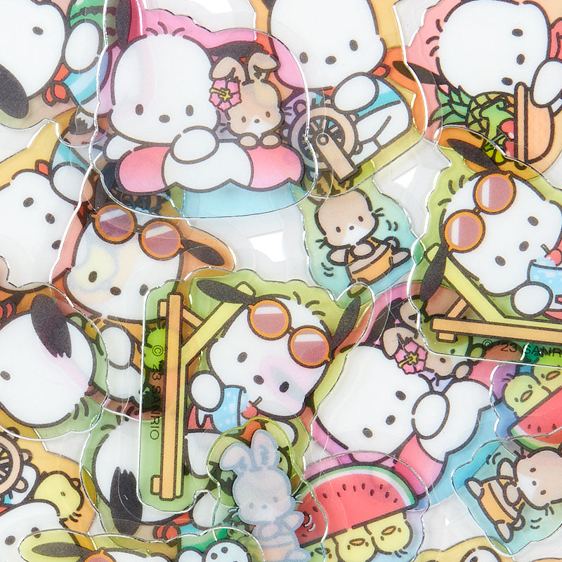 Pochacco Tee貼紙