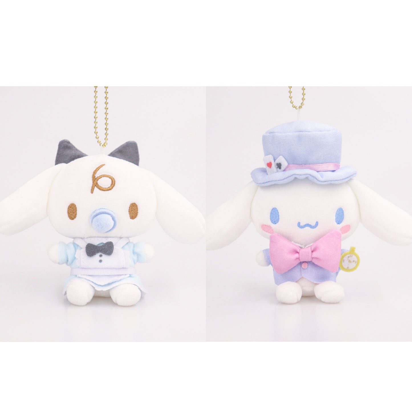 Cinnamoroll & Milk BB 愛麗斯公仔掛件一對