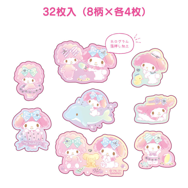My Melody & My Sweet Piano Tee貼紙