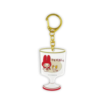 My Melody 復古酒杯造型匙扣