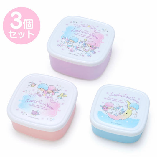 Little Twin Stars 3個裝食物盒