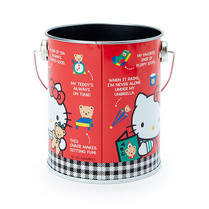 Hello Kitty 懷舊風鐵桶