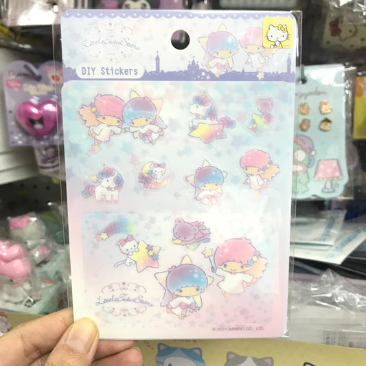 Little Twin Stars DIY貼紙