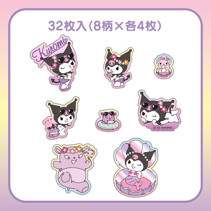 Kuromi 夏日貼紙
