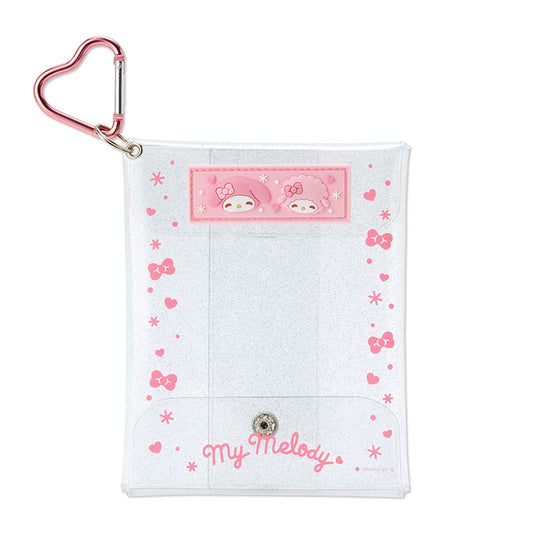 My Melody 透明收納袋配心形匙扣