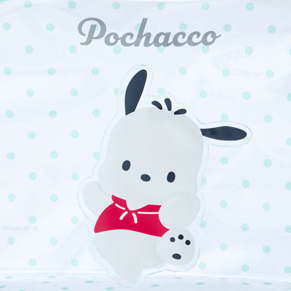 Pochacco 透明波點拉鍊袋