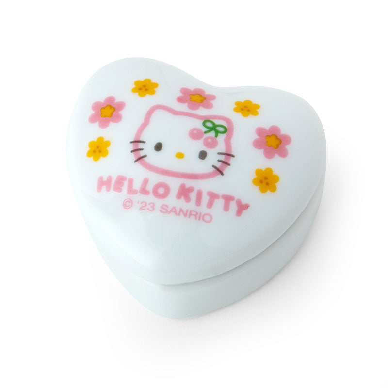 Hello Kitty 迷你陶瓷茶杯+茶壺+心形盒仔