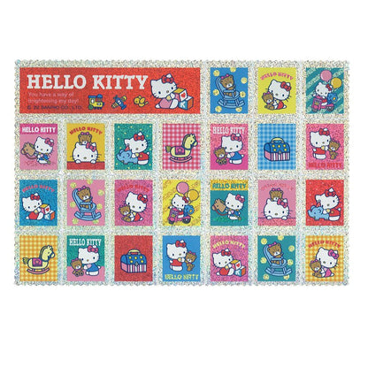 Hello Kitty 郵票造型貼紙套裝