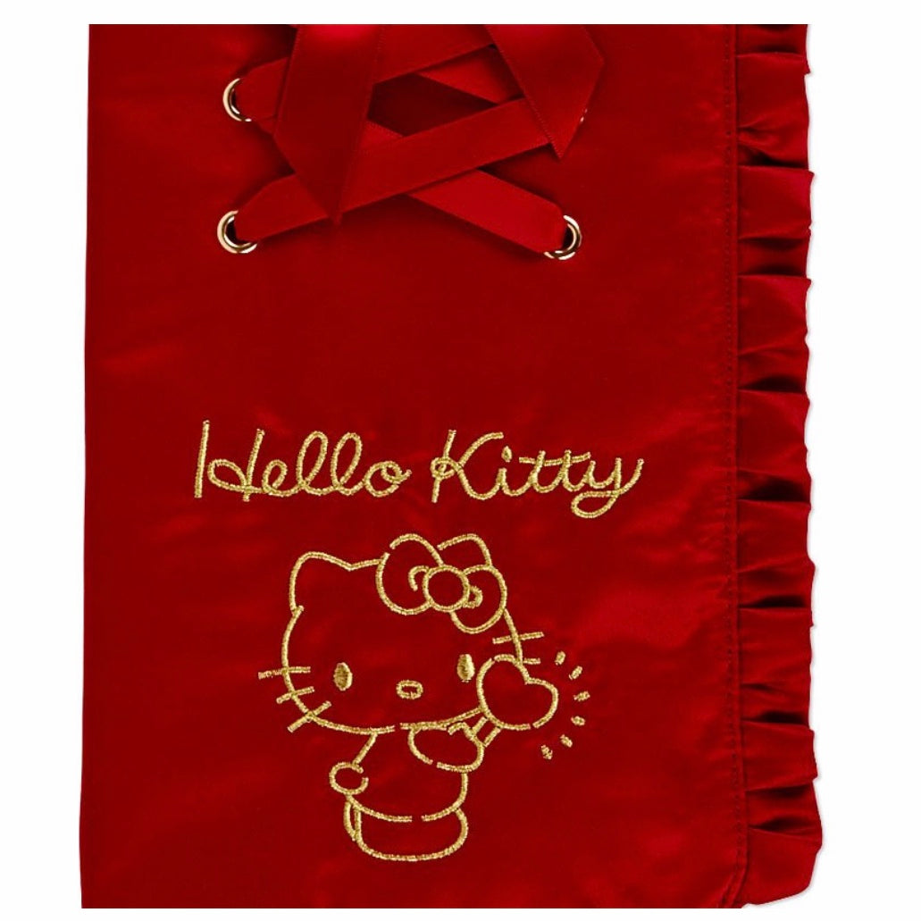 Hello Kitty 絲質收納袋
