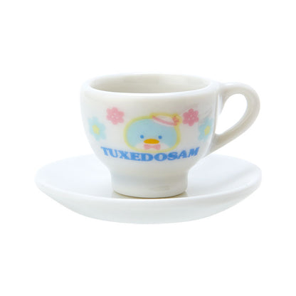 Tuxedosam 迷你陶瓷茶杯+茶壺+心形盒仔