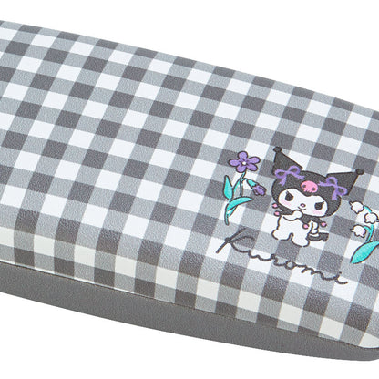 Kuromi 格仔眼鏡盒連眼鏡布
