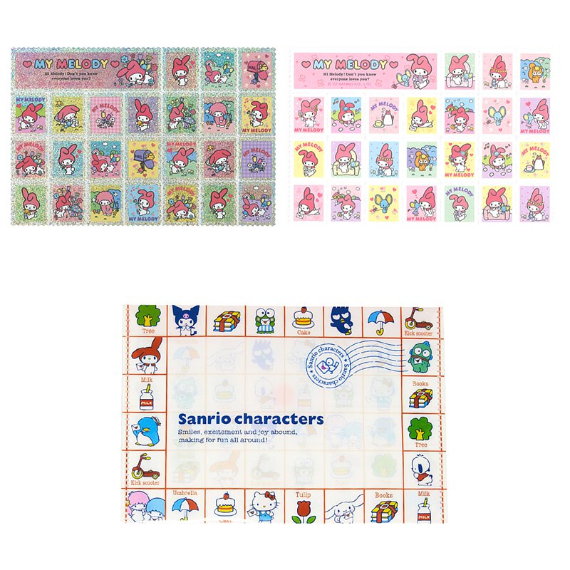 My Melody 郵票造型貼紙套裝