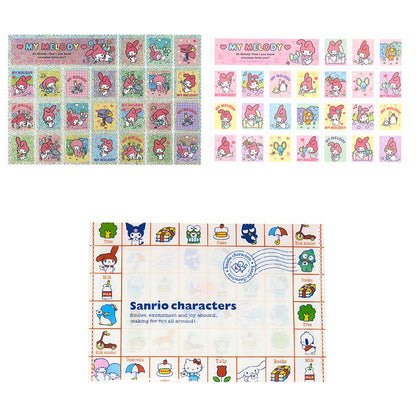 My Melody 郵票造型貼紙套裝