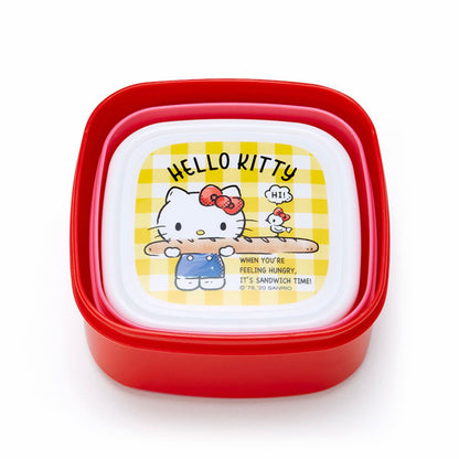 Hello Kitty 3個裝食物盒