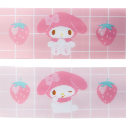 My Melody 2個裝格仔髮夾