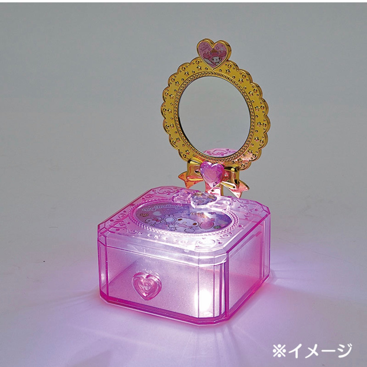 My Melody 著燈細梳妝櫃