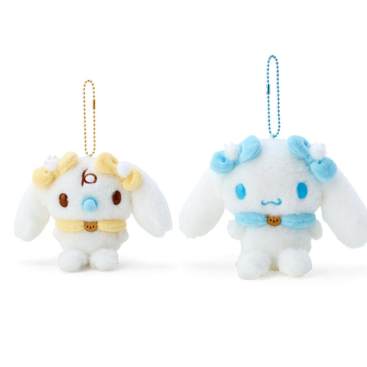 Cinnamoroll & Milk BB 蝴蝶頭飾公仔掛件一對