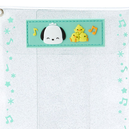 Pochacco 透明收納袋配心形匙扣