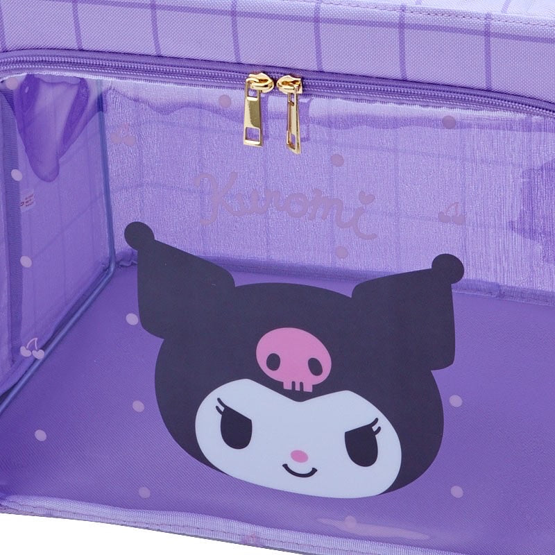Kuromi 可摺拉鍊收納箱