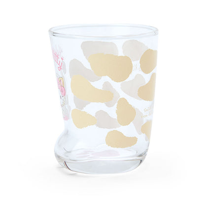 Hello Kitty 貓咪腳仔造型玻璃杯