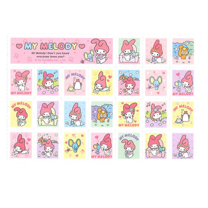 My Melody 郵票造型貼紙套裝