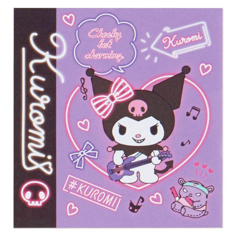 Kuromi 黑膠唱片造型Memo